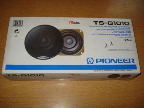 Setje Pioneer TS - G1010 70Watt speakers 10cm