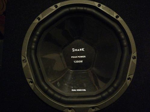 Shark Auto speaker Woofer 1200 Watt Peak