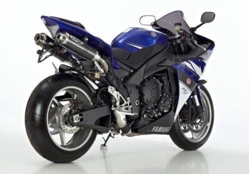 Shark carbon uitlaatdempers Track 1000 Yamaha R1 2009-2013