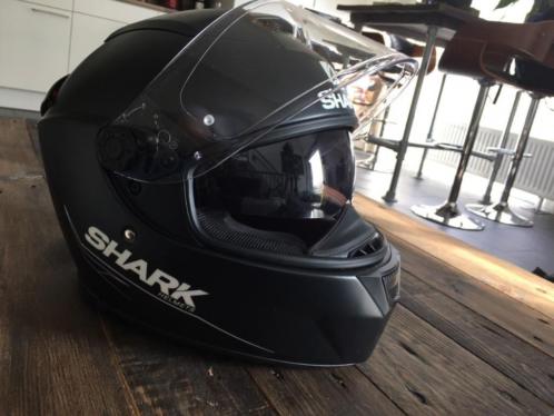  Shark helm Speed-R 2 mat zwart, maat XS,  spiegelvizier