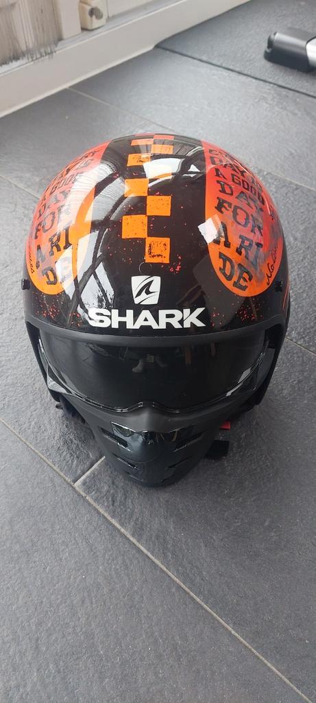 Shark S-Drak 2 jethelm - Tripp In -glans zwart oranje