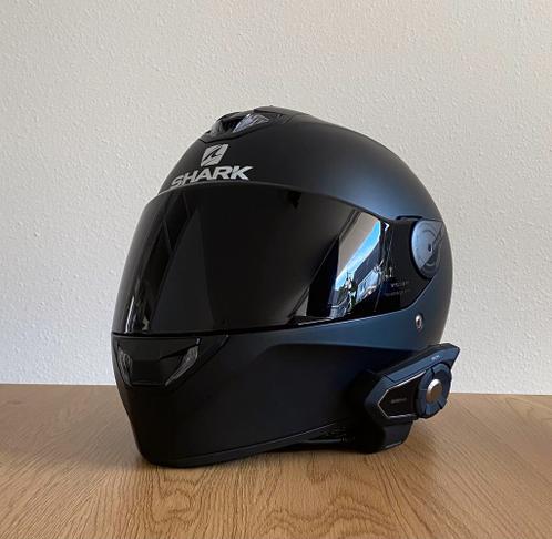 Shark Skwal 2 Motorhelm - maat L - matzwart met zwart vizier