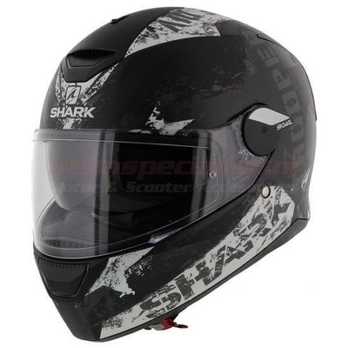 Shark Skwal Trooper helm mat zwart antraciet