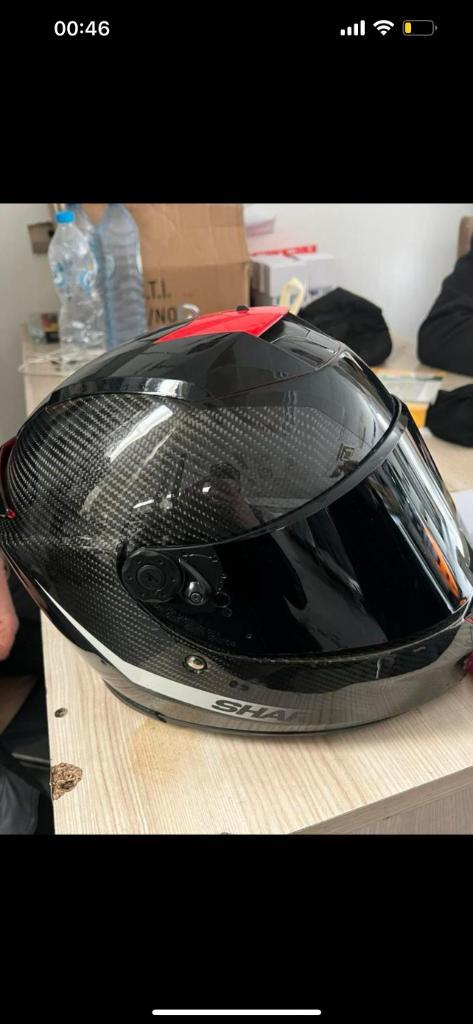 Shark Spartaan helm carbon maat m