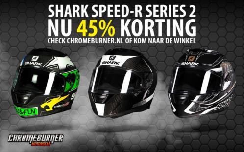 Shark Speed-R Series 2 Helm, nu met 45 korting Motorhelm