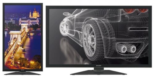 sharp pnk-321 4k monitor nieuw 4000 euro