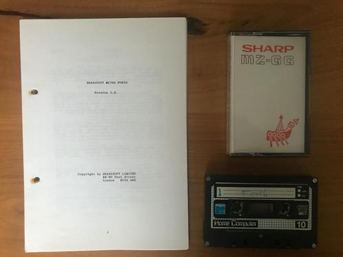 Sharpsoft MZ 700 FORTH Version 1.0 (1984)