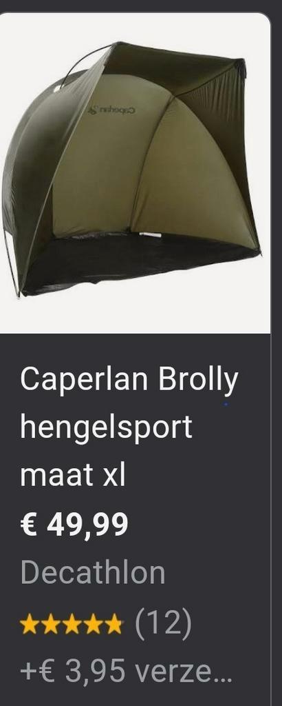 Shelter tent merk caperlan