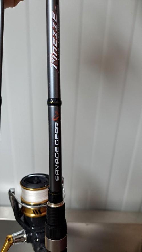 Shimano sahara 2500  Savage gear Finezze 250cm