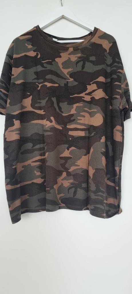 Shirt camouflage korte mouw (Decathlon) 3xl
