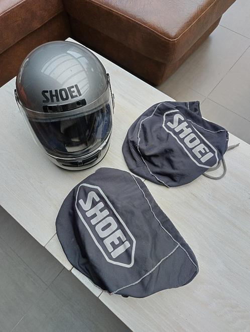 Shoei helm maat  S  kleur  grijszilvergrijs (met 2 bijpas