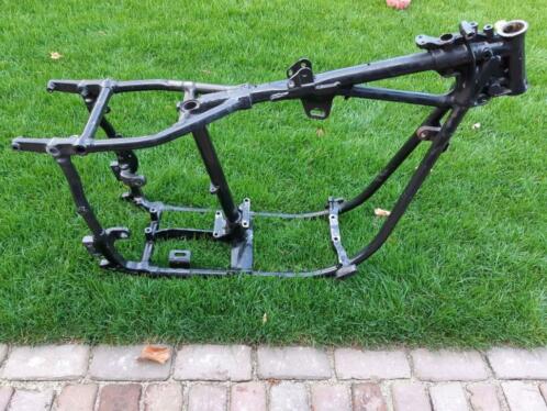 Shovelhead frame met kenteken