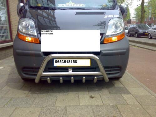 Sidebars TRAFIC Bullbar Dakrails KANGOO Pushbar Sidesteps