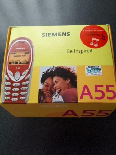 Siemens A55 telefoon met bel tegoed