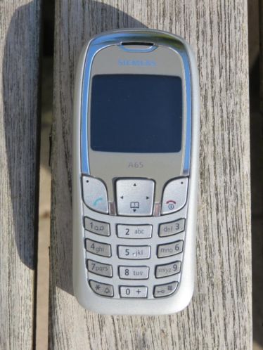 Siemens A65 mobiele telefoon (mobieltje gsm)