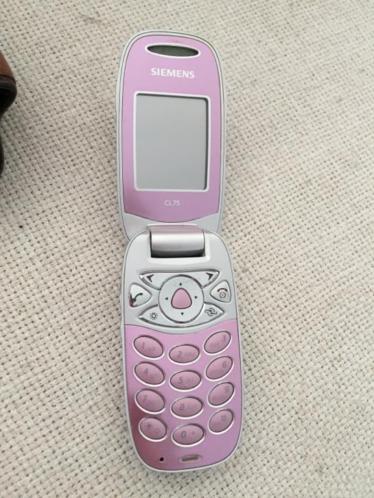 Siemens CL75 mobiele telefoon roze