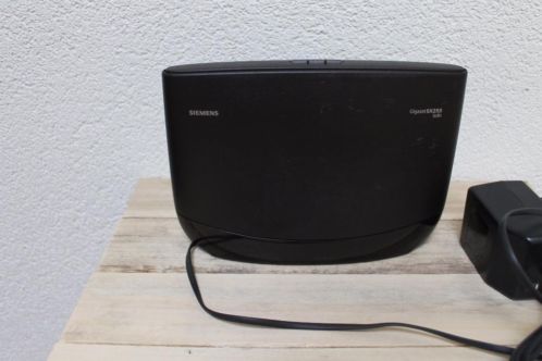 Siemens draadloze ISDN Dect-centraleGigaset SX255. 