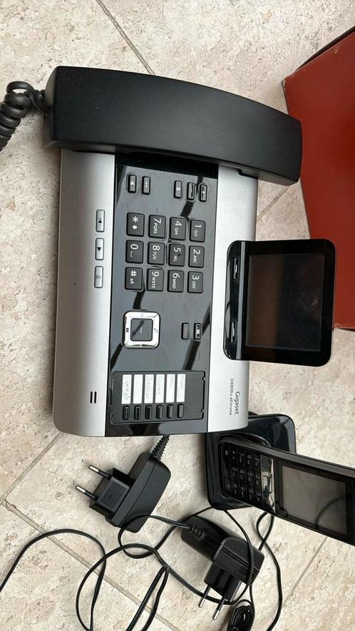 Siemens gigaset dx800 voip dect telefoon met luxe handset