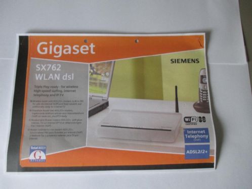 Siemens Gigaset SX762 WLAN ADSLADSL2 modem-router 