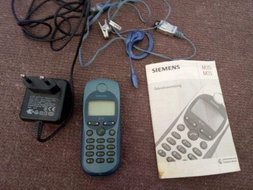 Siemens M35i met ALLE accessoires, Postbank mobieltje