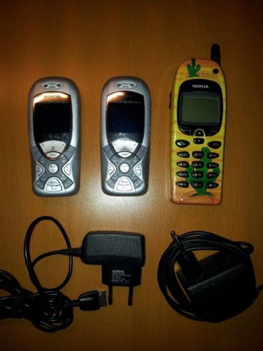 Siemens MC60 (2x)  Nokia 6150