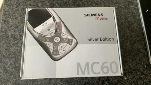 Siemens MC60, zilver