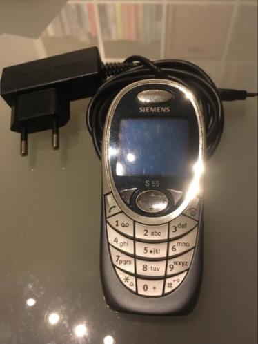 Siemens mobiel S55 met lader
