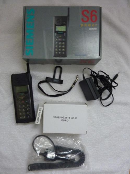 Siemens Power S6 - GSM telefoon zwart uit 1997