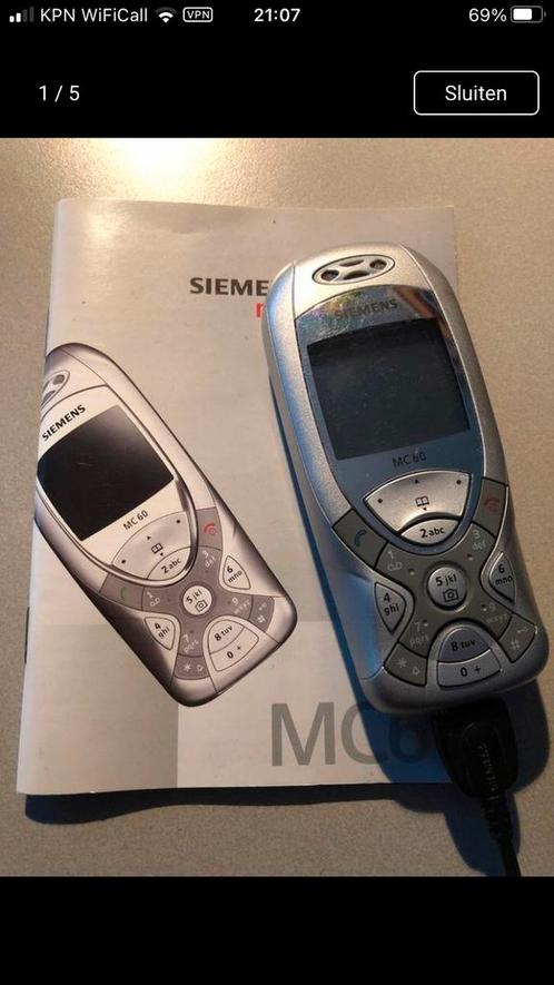 Siemens retro mobiel MC60