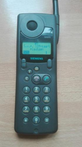 Siemens S6 oldtimer, incl. lader en z.g.a.n. org. hoes