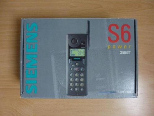 Siemens s6 Power GSM zwart Germany retro telefoon uit 1997