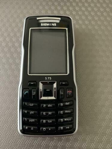Siemens s75 mobiele telefoon.