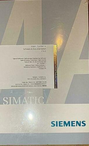 Siemens Simatic Ident Systems Engineering software V14.0