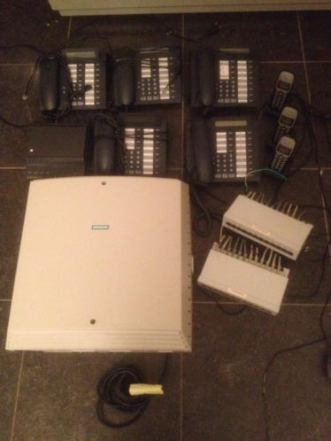 Siemens Unify HiPath 33505 telefoons3 handsets3 patchpan.