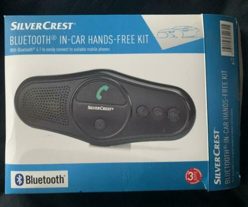 Silver Crest Bluetooth in-car hands-free kit