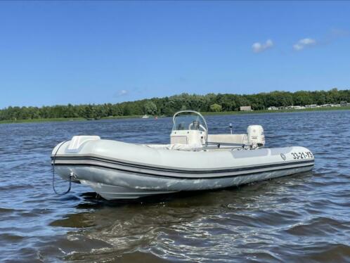 Silver marine 480 rib rubberboot (2009)Johnson 40 pk 4 takt