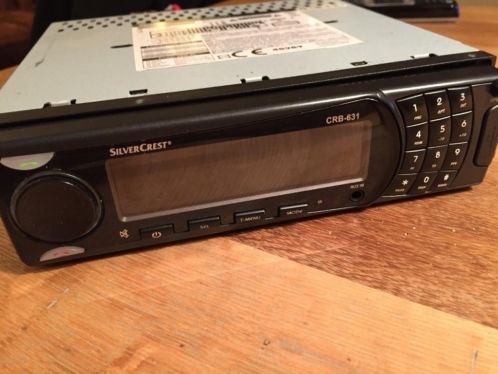 SilverCrest Bluetooth Autoradio CRB-631 CDMP3WMA