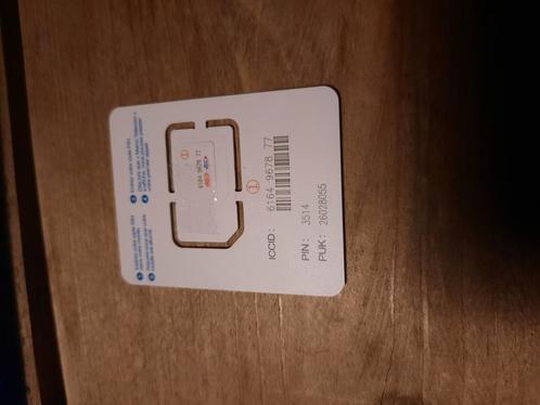 SIM kaart voor Marokko , geactiveerd met tegoed van 5GB