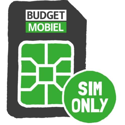 Sim Only van Budget Mobiel. Nu met cadeau tot 100