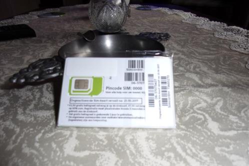 Simkaart  KPN prepaid