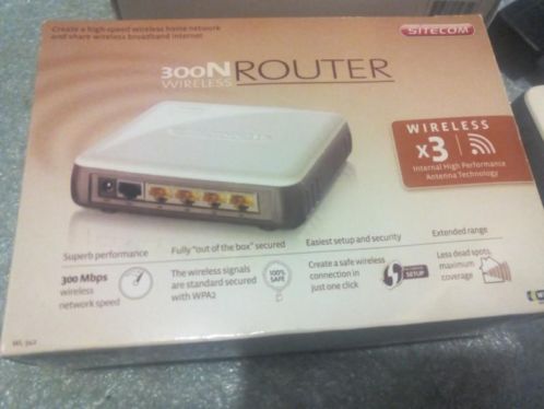 Sitecom 300n routers 