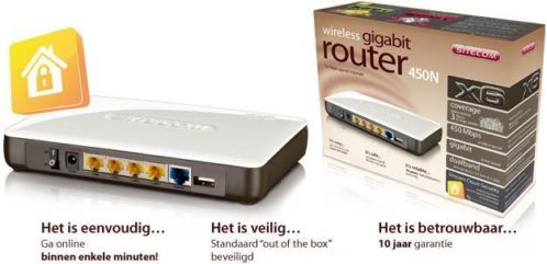 Sitecom 450n router