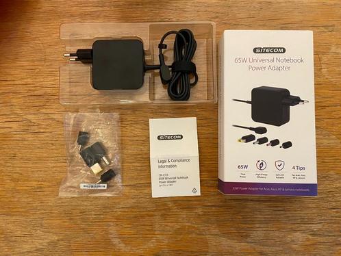SITECOM 65W Universal Notebook Power Adapter