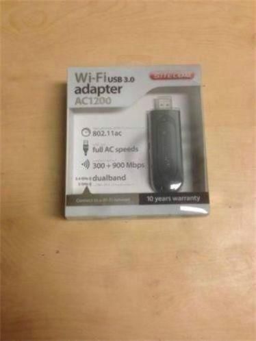 Sitecom AC1200 Wifi AdapterUSB 3.0 Nieuw