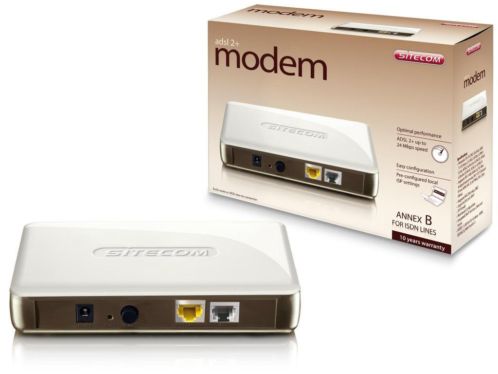 Sitecom ADSL 2 Modem voor ISDN - Annex B - Nieuw in doos