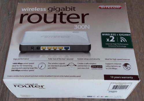 Sitecom draadloze router