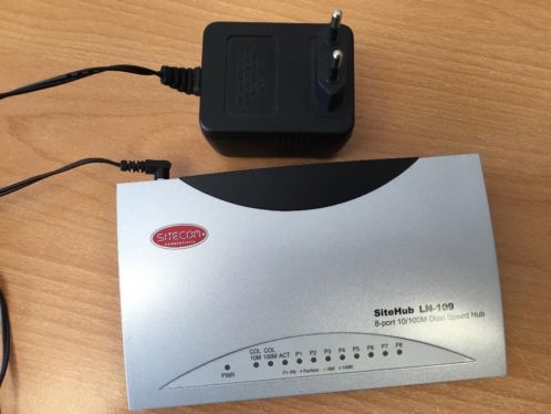 Sitecom Hub LN-109 8 poorts 10100 MB