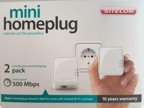 Sitecom mini homeplug 500 Mbps