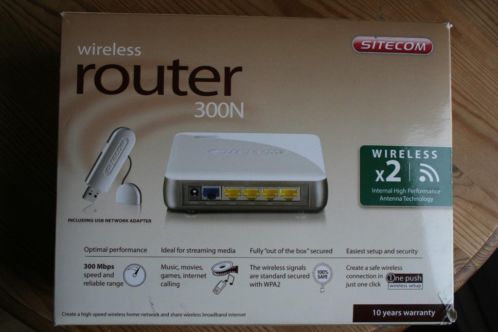 Sitecom Router 300N Wireless