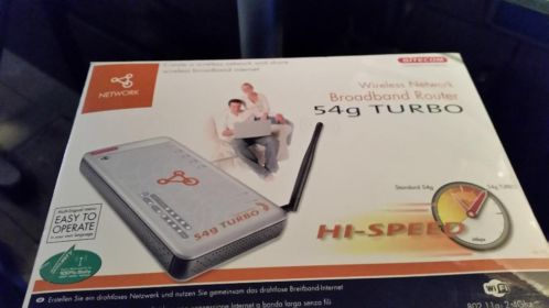Sitecom router 54gb turbo 